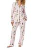 Bedhead Pajamas BedHead Pajamas Printed Cotton Blend Pajama Set - 2