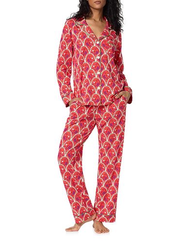 Bedhead Pajamas BedHead Pajamas Printed Long Sleeve Classic Pajama Set