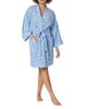 Bedhead Pajamas BedHead Pajamas Something Blue Banded Collar Stretch Jersey Robe - 3