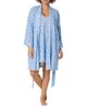 Bedhead Pajamas BedHead Pajamas Something Blue Banded Collar Stretch Jersey Robe - 6