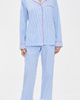 BedHead PJs BedHead PJs Classic Cotton Poplin Pajama Set French Stripe - 2
