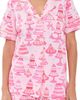 BedHead PJs BedHead PJs Classic Shorty Pajama Set Cake Shop - 1