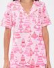 BedHead PJs BedHead PJs Classic Shorty Pajama Set Cake Shop - 2