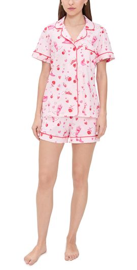 BedHead PJs BedHead PJs Giddy Up Galentine Short Pajama Set Giddy Up Galentine