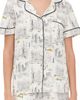 BedHead PJs BedHead PJs Short Sleeve Short Pajama Set City That Never Sleeps - 1