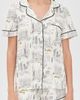 BedHead PJs BedHead PJs Short Sleeve Short Pajama Set City That Never Sleeps - 2