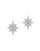 Bee Goddess Women's Star Light 18K White Gold & 0.38 TCW Diamond Venus Star Earrings - 2