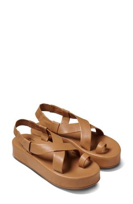 Beek Beek Caracara Leather Flatform Sandal