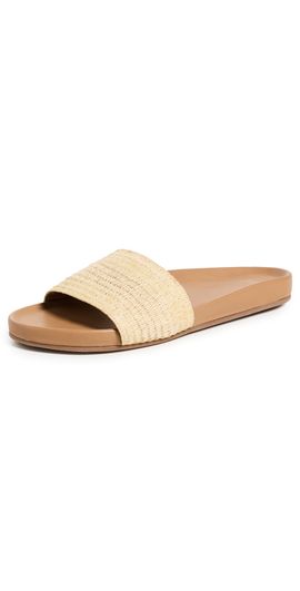 beek beek Gallito Raffia Sandals Honey