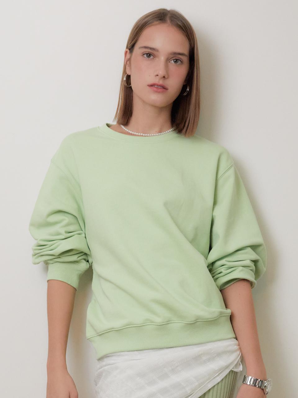 beirut PLAIN SWEAT SHIRT (BAMBOO)