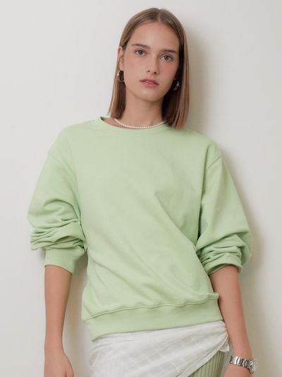 beirut PLAIN SWEAT SHIRT (BAMBOO)