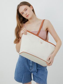 beirut Tahiti Shopper Bag [Tan]
