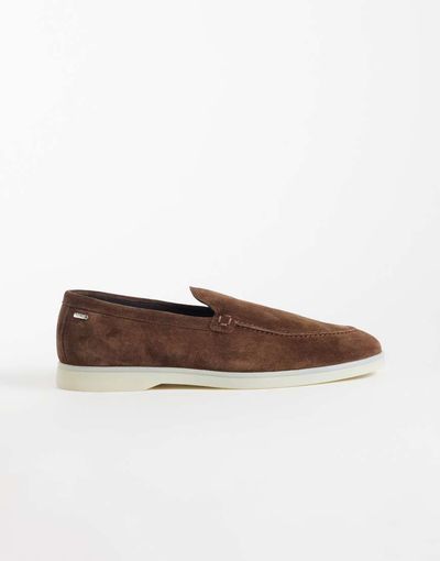 Belier Belier amalfi textured loafers in brown
