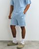 Belier Belier crochet knit logo patch shorts in sky blue - part of a set - 1