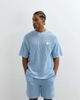 Belier Belier crochet knit logo patch shorts in sky blue - part of a set - 3