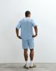 Belier Belier crochet knit logo patch shorts in sky blue - part of a set - 4
