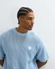 Belier Belier crochet knit logo patch T-shirt in sky blue - part of a set - 1