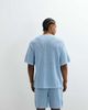 Belier Belier crochet knit logo patch T-shirt in sky blue - part of a set - 2