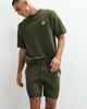 Belier Belier crochet knit shorts in olive - part of a set-Green - 1