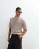 Belier Belier leon crochet knit T-shirt in taupe-Brown - 2