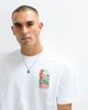 Belier Belier location back print graphic t-shirt in white - 4
