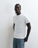 Belier Belier mercerized logo 100% cotton t-shirt in white - 1