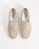 Belier Belier monoco textured loafers in taupe-Brown - 1