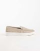 Belier Belier monoco textured loafers in taupe-Brown - 2