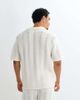 Belier Belier ocean crochet knit shirt in white - part of a set - 4