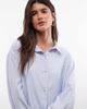 Belier Belier oversized long sleeve striped shirt in blue & white - part of a set-Multi - 4