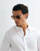 Belier Belier Premium 100% linen long sleeve shirt in white - 4