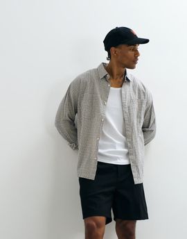 Belier Belier relaxed fit tailored shorts in black