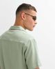 Belier Belier short sleeve textured seersucker shirt in sage - part of a set-Green - 4