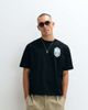 Belier Belier Sicilian view back print graphic t-shirt in black - 3