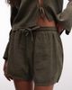 Belier Belier soft touch drawstring waist shorts in olive - part of a set-Green - 3