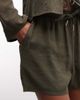 Belier Belier soft touch drawstring waist shorts in olive - part of a set-Green - 4