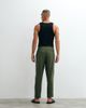 Belier Belier straight leg pull-on linen mix pants in olive - part of a set-Green - 4