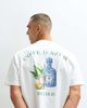 Belier Belier tequila back print graphic T-shirt in off-white - 1