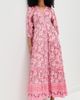 Bell Bell Clara Maxi Dress Pink Print - 2
