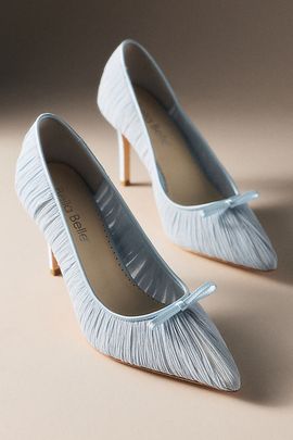 Bella Belle Amelie Pleated Pumps