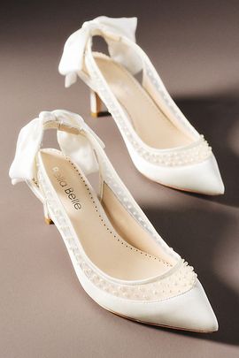 Bella Belle Georgie Pearl Slingback Heels