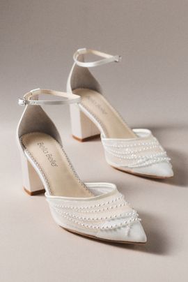Bella Belle Perla Pearl Block Heels