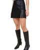 Bella Dahl Bella Dahl Asymmetrical Faux Leather Wrap Miniskirt - 3