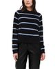 Bella Dahl Bella Dahl Brushed Knit Striped Sweater - 1