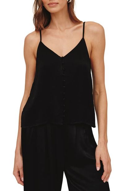 Bella Dahl Bella Dahl Button Front Satin Camisole