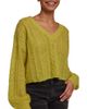 Bella Dahl Bella Dahl Cable Stitch Crop Sweater - 1