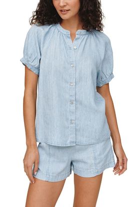 Bella Dahl Bella Dahl Chambray Short Sleeve Button-Up Shirt