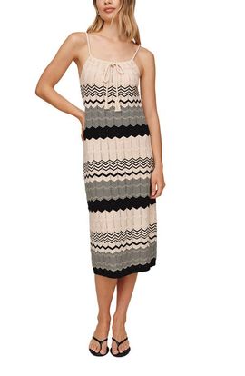 Bella Dahl Bella Dahl Chevron Knit Midi Dress