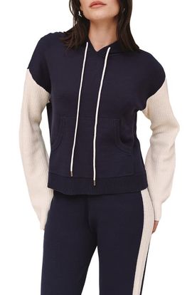 Bella Dahl Bella Dahl Contrast Sweater Hoodie