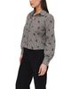 Bella Dahl Bella Dahl Cotton Printed Crop Shirt - 4